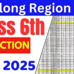 Shillong Region JNV Class 6th Selection List 2025