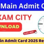 JEE Main Admit Card 2025