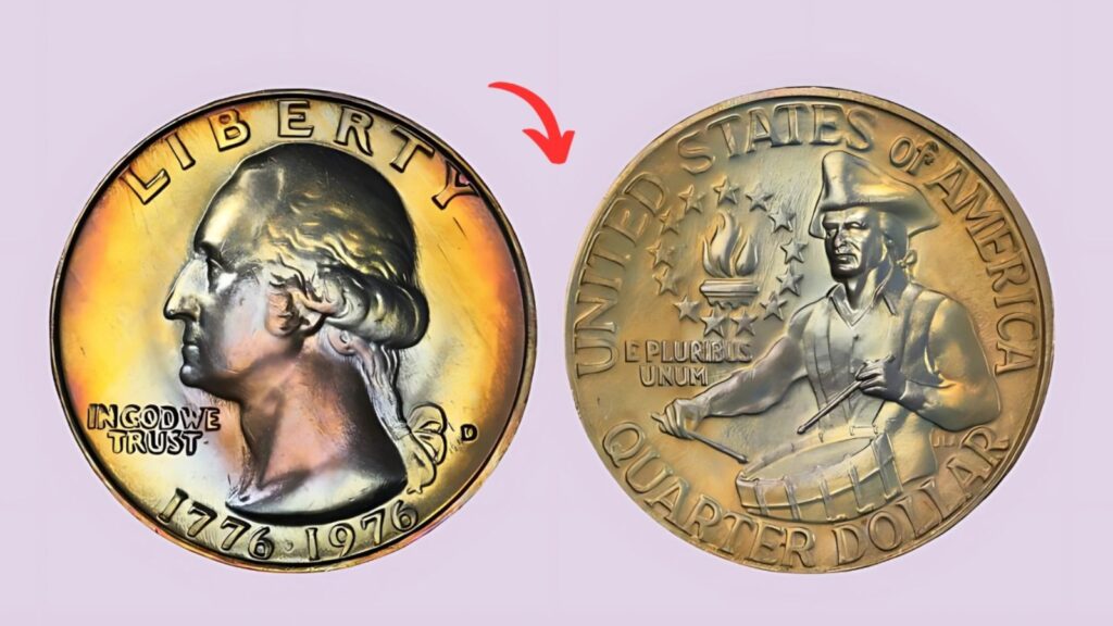 Rare Bicentennial Quarter coins